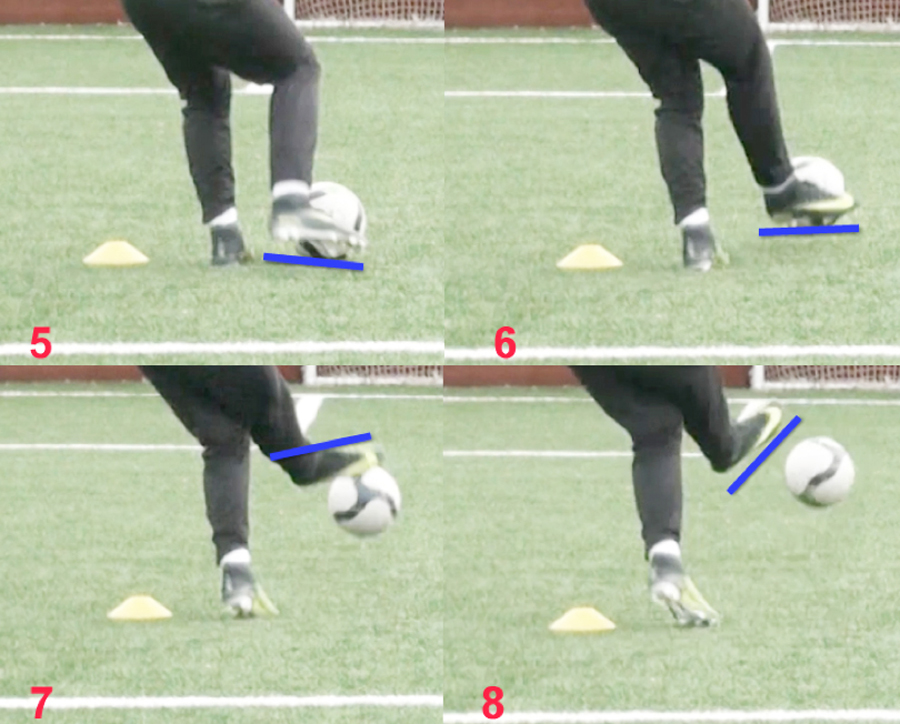 Удар   щёчкой